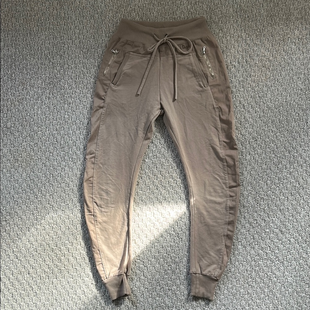 Tan Jogger Pants